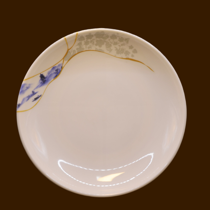Đĩa Hoa Sâu Lòng Phương Đông Melamine 318-12