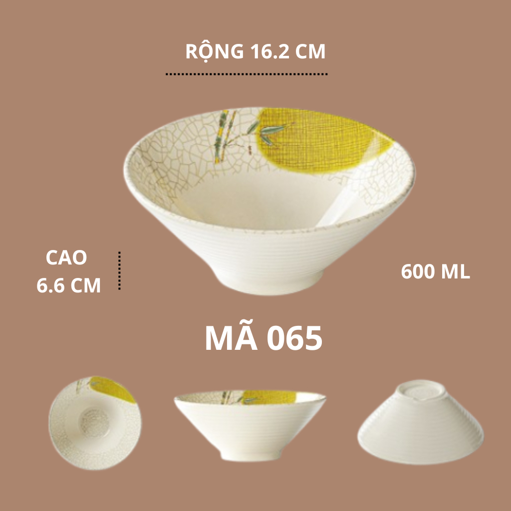 Tô Mỳ Phíp Hoạ Tiết Lá Tre Phong Cách Nhật Bản 065A300