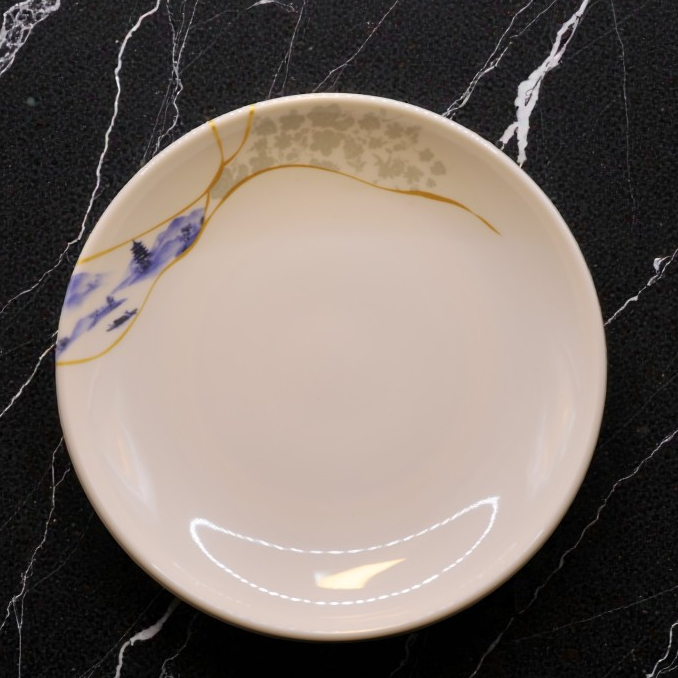 Đĩa Hoa Sâu Lòng Phương Đông Melamine 318-12