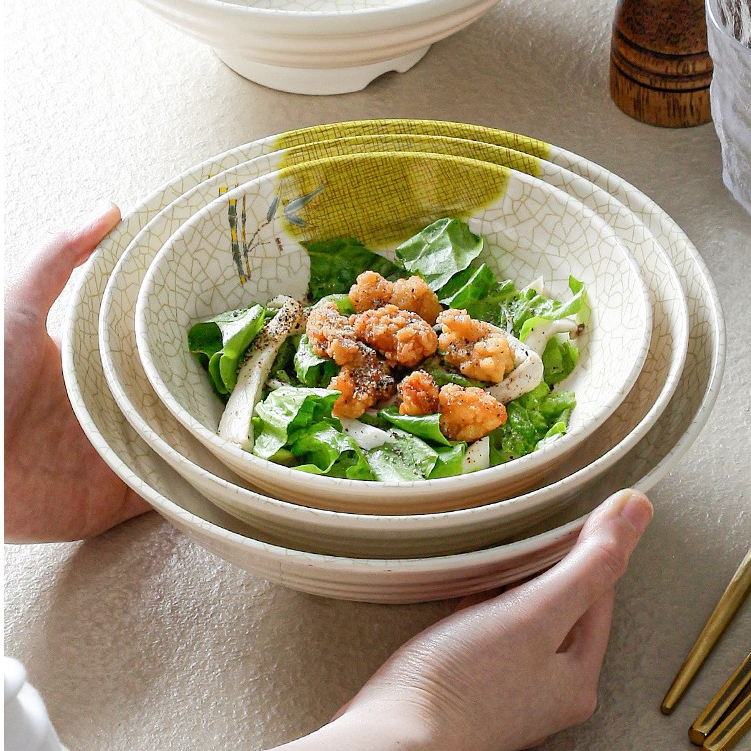 Tô Mỳ Phíp Hoạ Tiết Lá Tre Phong Cách Nhật Bản 075A500