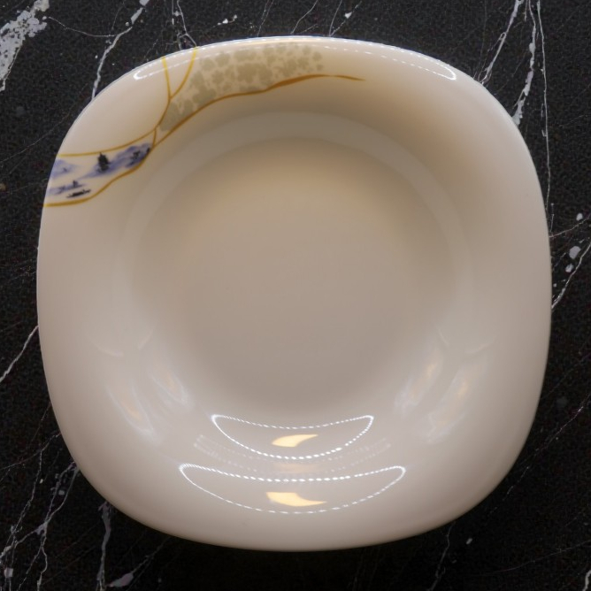 Đĩa Phíp Hoa Phương Đông Bo Melamine Cao Cấp A109-11
