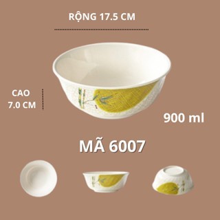 Bát Loe Phíp Hoạ Tiết Lá Tre Phong Cách Nhật Bản 6007