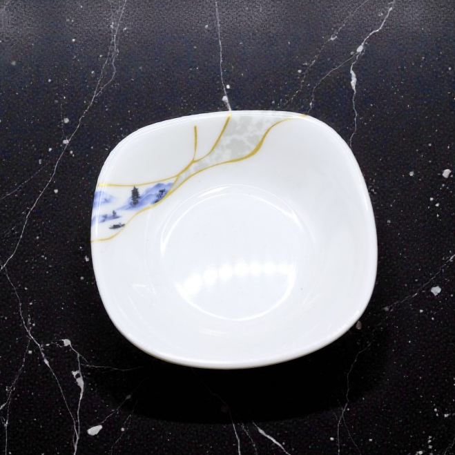 Bát Ăn Chè / Bát Chấm Hoa Phương Đông Melamine Cao Cấp 75001
